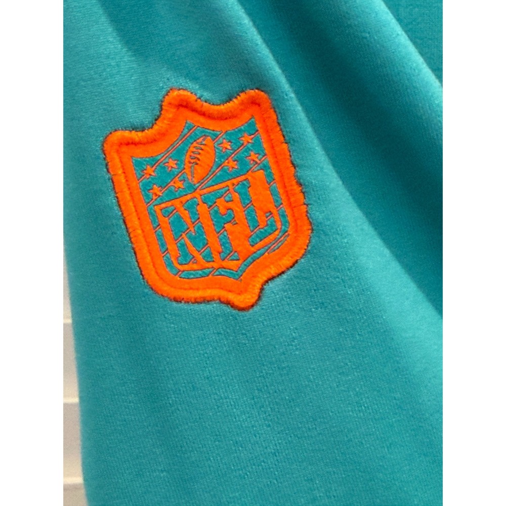 Nike Miami Dolphins Dri-FIT Teal Orange Performance‎ Hoodie Womens Small NFL - Picture 4 of 9